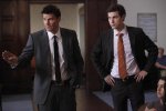 BONES:  Booth (David Boreanaz, L) and Sweets (John Francis Daley) investigate the the murder of man who was committed to a mental-health facility in the BONES episode "The Devil in the Details" airing Thursday, Feb. 4 (8:00-9:00 PM ET/PT) on FOX.  ©2010 Fox Broadcasting Co.  Cr:  Greg Gayne/FOX