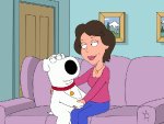 FAMILY GUY: When Brian's romance with an older woman gets serious, he becomes the laughingstock of the family,  in the "Brian's Got a Brand New Bag," episode of FAMILY GUY airing Sunday, Nov. 8 (8:00-8:30 PM ET/PT) on FOX.  FAMILY GUY ™ and © 2009 TTCFFC ALL RIGHTS RESERVED.