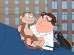 FAMILY GUY: Chris tries to prove to his family that the Evil Monkey is real in the "Hannah Banana" episode of FAMILY GUY airing Sunday, Nov. 8th (9:00-9:30 PM ET/PT) on FOX.  FAMILY GUY ™ and © 2009 TTCFFC ALL RIGHTS RESERVED.