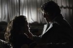 FRINGE: Walter (John Noble) flashes back to 1985 in the FRINGE episode "Peter" airing Thursday, April 1 (9:00-10:00 PM ET/PT) on FOX. Also pictured: Orla Brady (L) ©2010 Fox Broadcasting Co. CR: Liane Hentscher/FOX