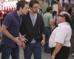 IT'S ALWAYS SUNNY IN PHILADELPHIA: Season 5: "D.E.N.N.I. S." L-R: Glenn Howerton, Rob McElhenney and Danny Devito airing Thursday, Nov. 19 on FX. CR: Patrick McElhenney / FX.
